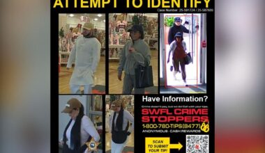 Crime Stoppers search for several theft suspects who target elderly woman | Lee County