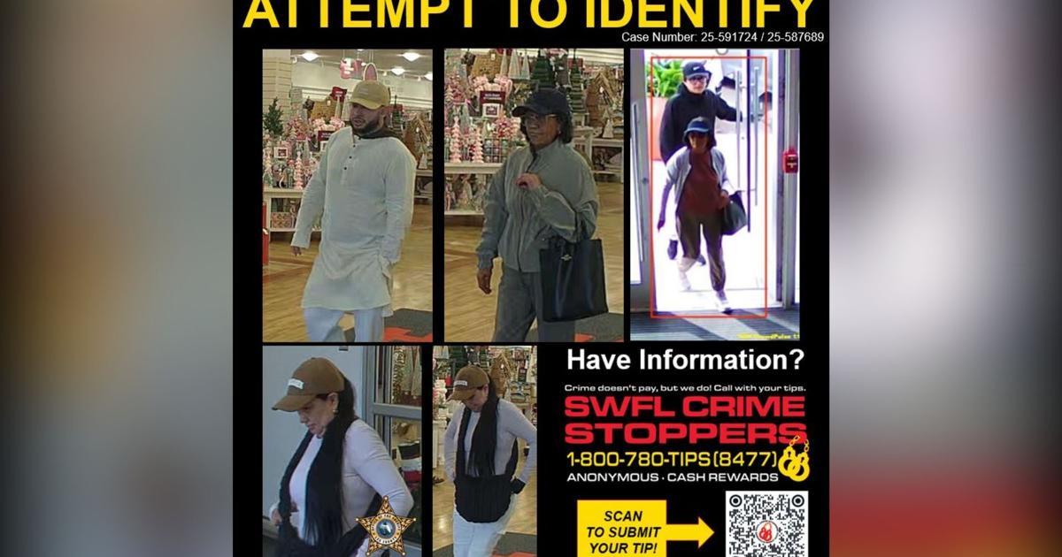 Crime Stoppers search for several theft suspects who target elderly woman | Lee County