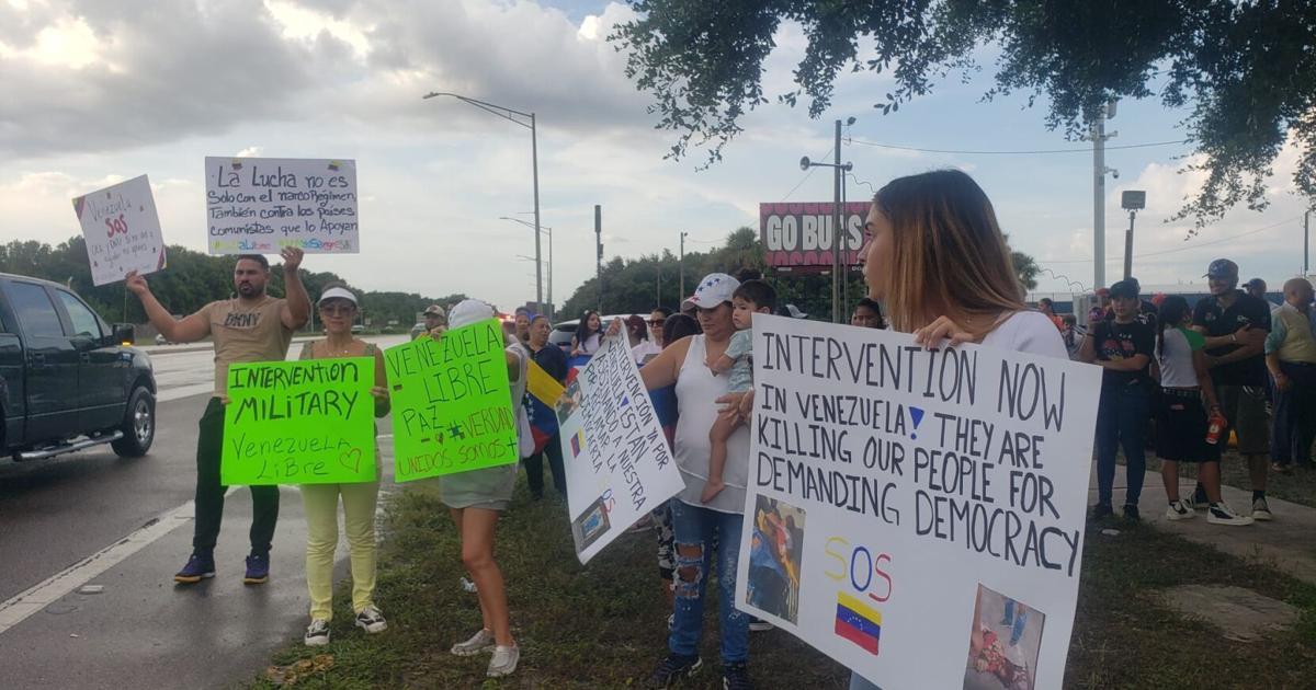 Looming U.S. intervention stirs concern among Venezuelans in Florida | News