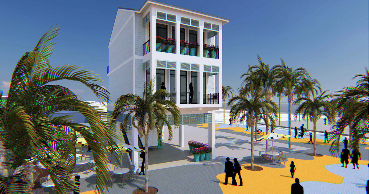 Fort Myers Beach progresses with Times Square rebuild | Lee County