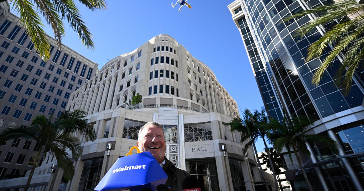 Wing and Walmart Drone Delivery Demos in Orlando | National