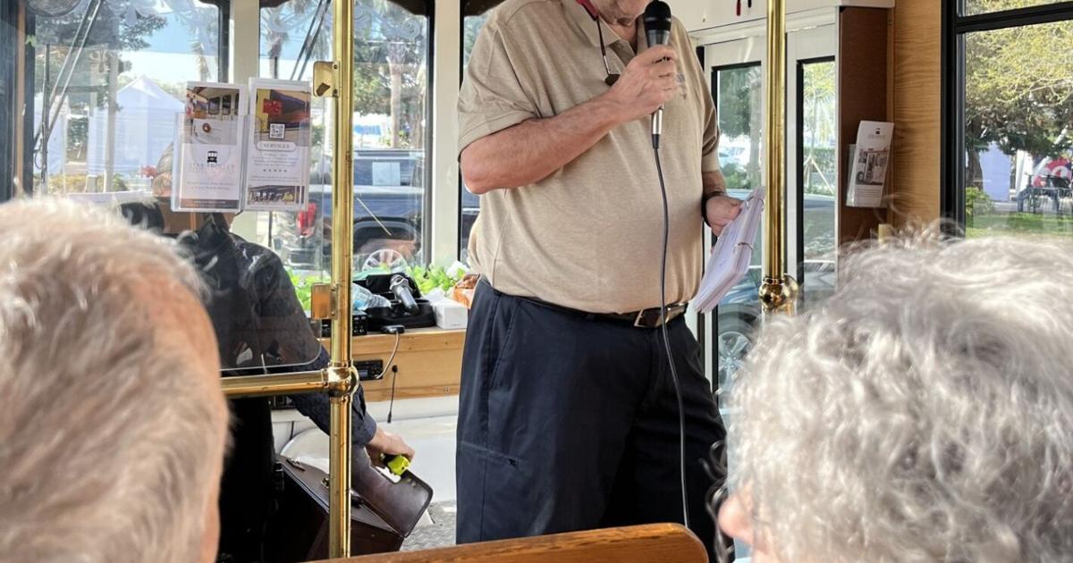 Former coach's trolley tour offers history lesson in St. Petersburg pro baseball | St. Petersburg