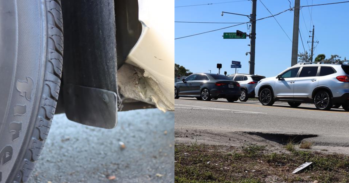 Lee County driver vocalizes frustration after pothole causes vehicle damage | Lee County