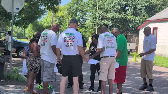 MAD DADS announced its dissolution after 23 years of fighting against crime. A spokesman says the group is still active