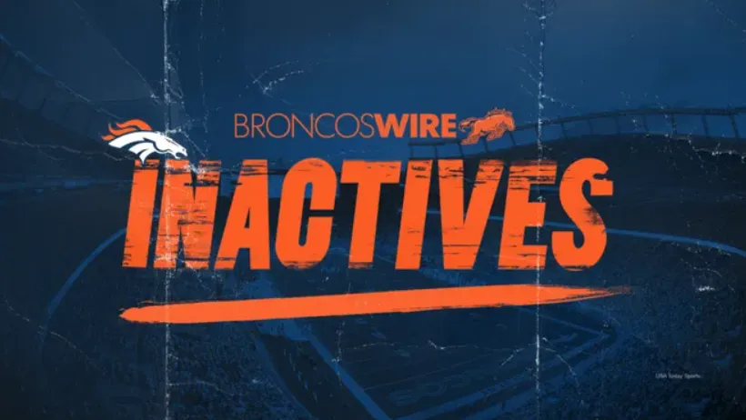 7 players inactive vs. Jacksonville Jaguars