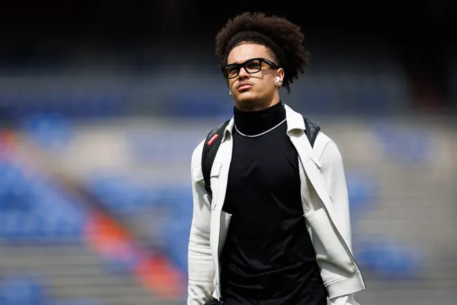 Oct 4, 2025; Gainesville, Florida, USA; Florida Gators wide receiver Eugene Wilson III (3) walks during Gator Walk before the game at Ben Hill Griffin Stadium. Mandatory Credit: Matt Pendleton-Imagn Images