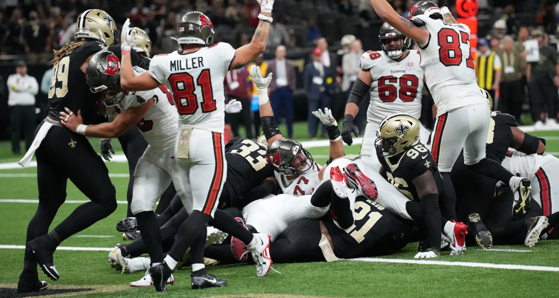 New Orleans must stifle Tampa Bay run game