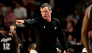 A&M HC Bucky McMillan speaks after the win over Jacksonville