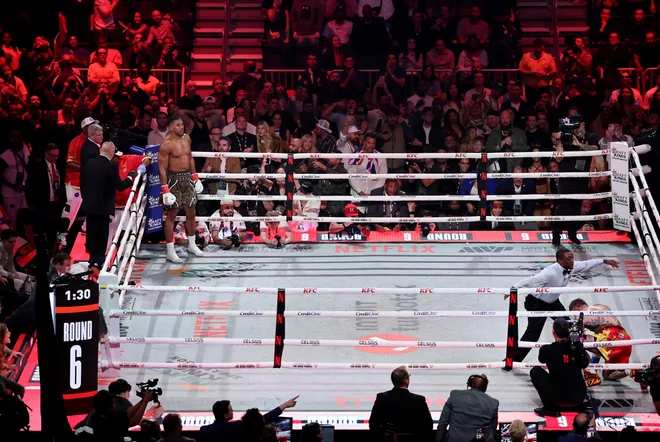 MIAMI, FLORIDA - DECEMBER 19: A general view during the Jake Paul v Anthony Joshua heavyweight bout at Kaseya Center on December 19, 2025 in Miami, Florida. (Photo by Carmen Mandato/Getty Images for Netflix)