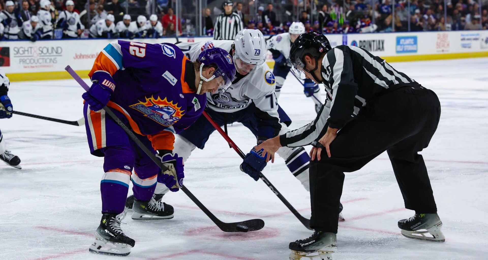 Jacksonville Icemen-Orlando Solar Bears, ECHL start time