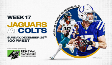 Live scoring updates and news from Week 17 game