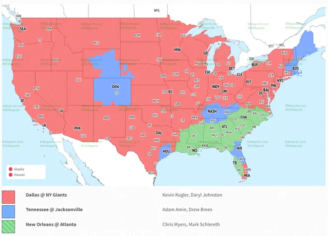 NFL Week 18 FOX early announcers