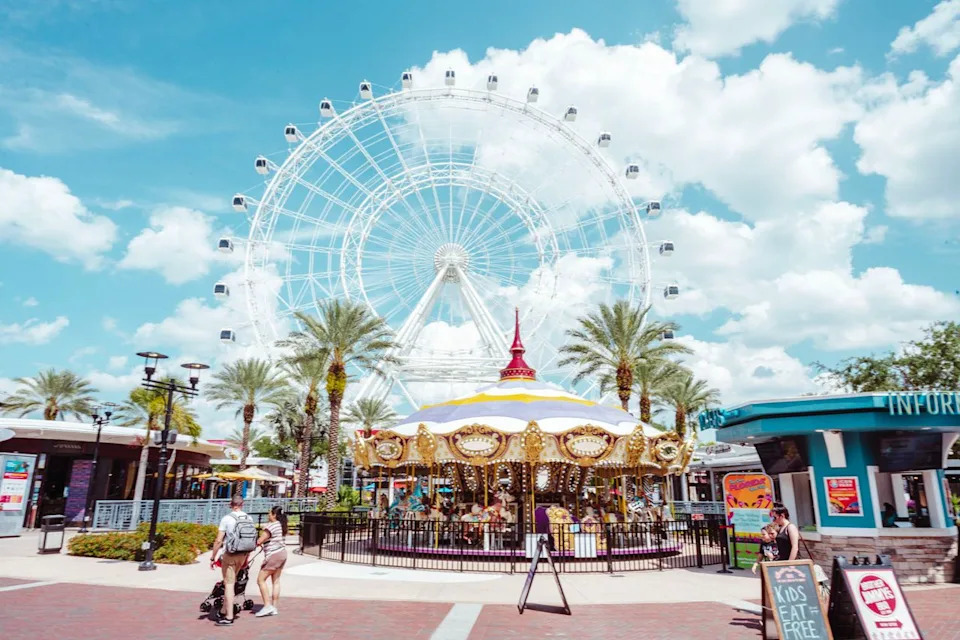 Taylor McIntyre/Travel + Leisure An amusement park in Orlando, Florida.