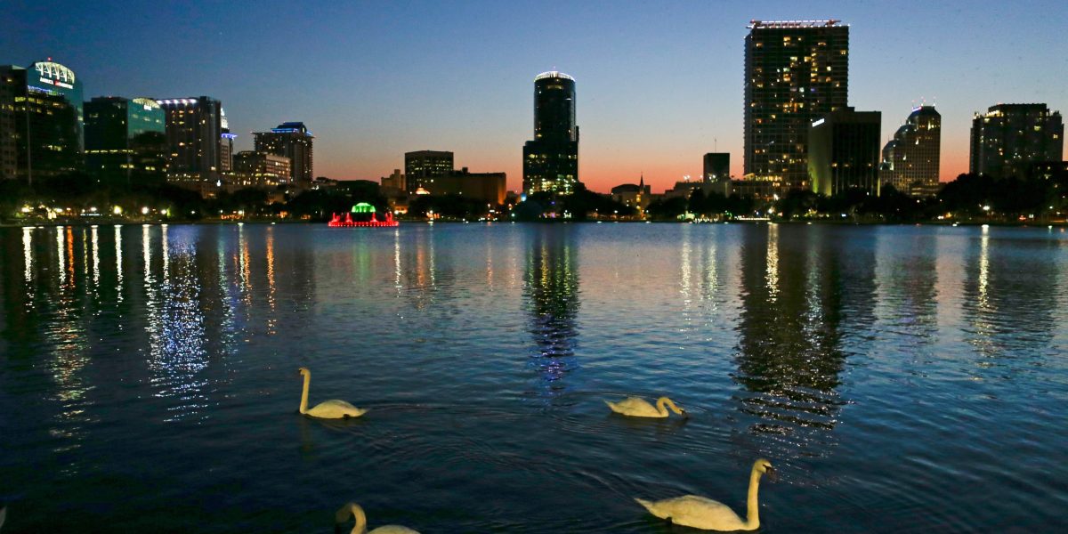 Orlando's iconic swans are dead. Authorities suspect bird flu