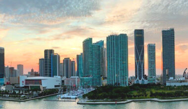 Apartment rent increases in Miami near zero