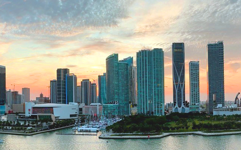 Apartment rent increases in Miami near zero