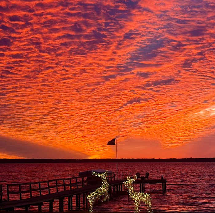 PinIt! Central Florida sees fiery sunset to end 2025