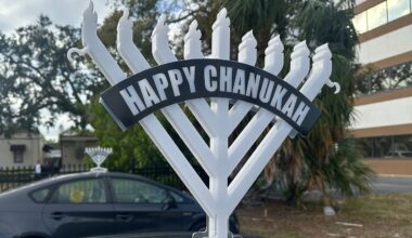 Chabad of St. Petersburg's Rabbi Alter Korf said it was difficult to wake up Sunday to news of the Bondi Beach attack. (Spectrum News/Sarah Blazonis)