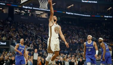 Golden State Warriors pull away from Orlando Magic for rare win streak