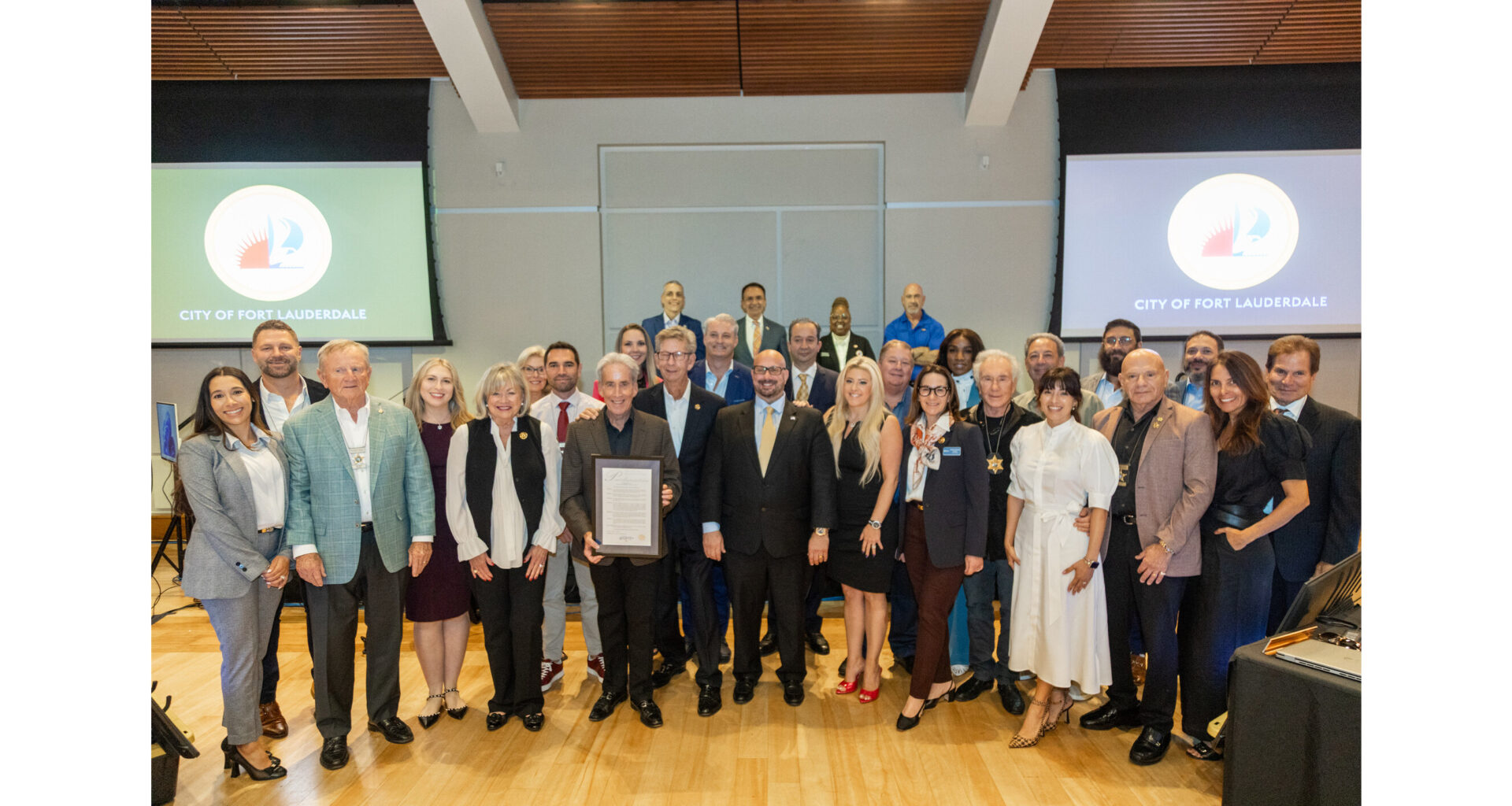 City of Fort Lauderdale Honors Broward Sheriff's Advisory Council with Proclamation