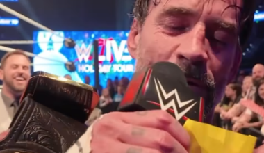 CM Punk hosts gender reveal, retains title in Tampa