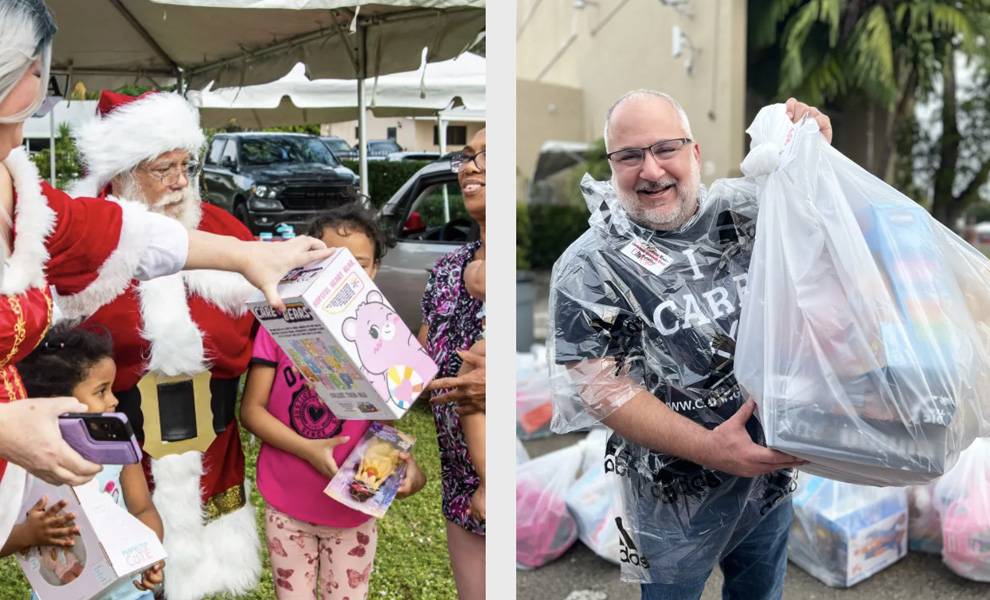The great Christmas Outreach: Miami comes together to share hope and holiday cheer at The Caring Place 2 Christmas Mission 1