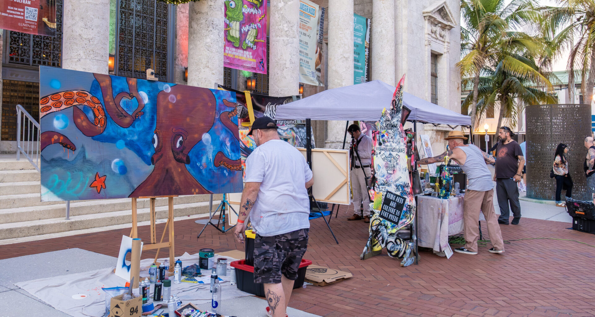 Creating color through the city