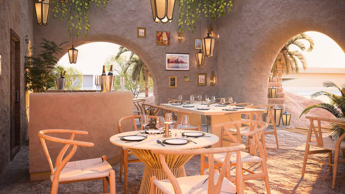 The Sand CastleDonna interior