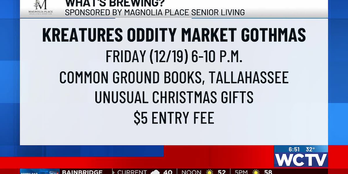 What’s Brewing - Kreatures Oddity Market Gothmas