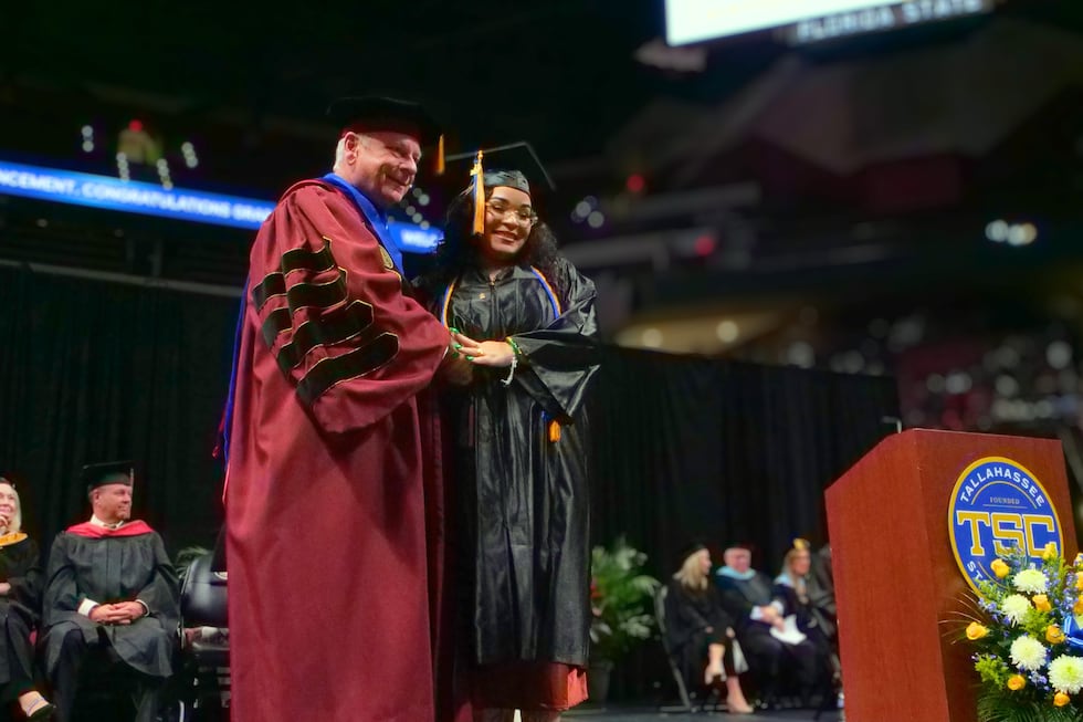 TSC celebrated its newest class of graduates in a Thursday evening commencement ceremony.