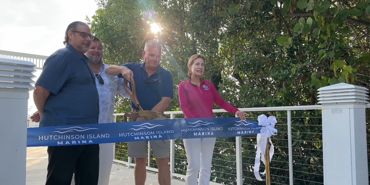 Marina reopens at Marriott Hutchinson Island Beach Resort
