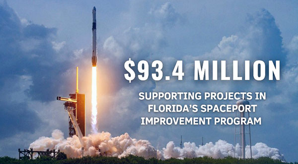 Florida Invests $93.4 Million to Strengthen Space Coast Infrastructure, Achieved 109 Launches in 2025