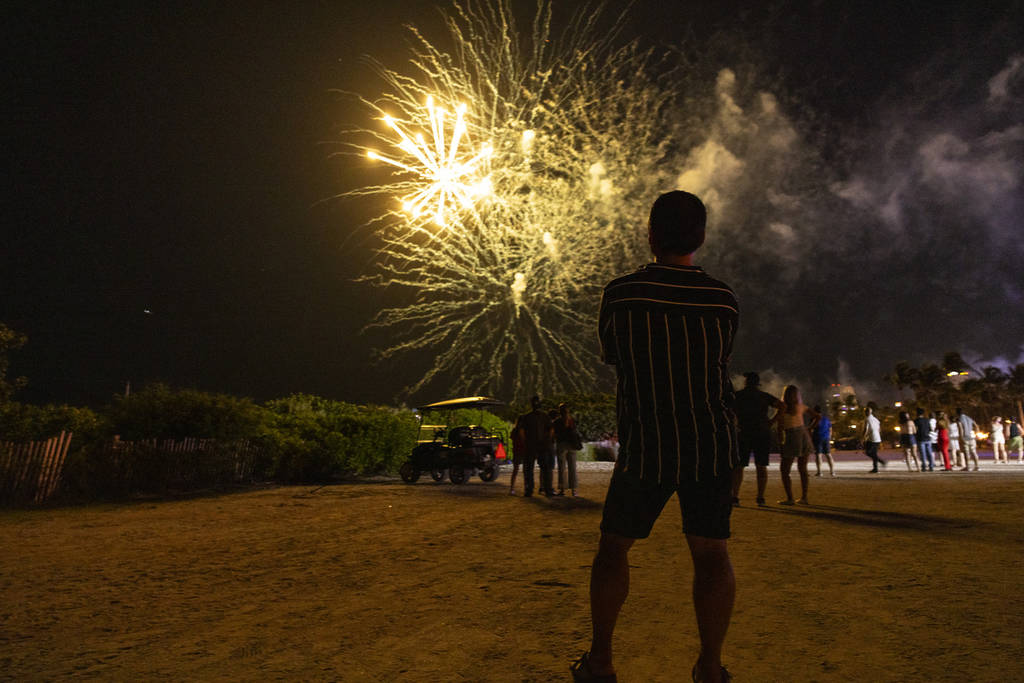 Lummus Park fireworks