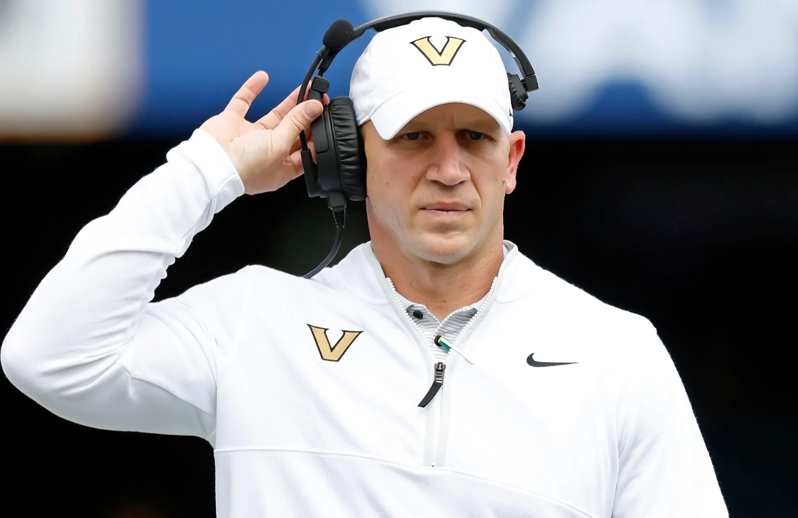 Vanderbilt Commodores head coach Clark Lea