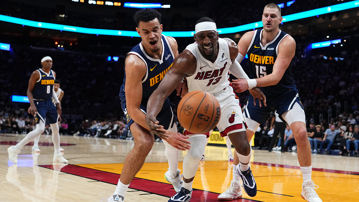 Jokic gets hurt late in 1st half, Heat pull away from there to top Nuggets 147-123 – NBC 6 South Florida
