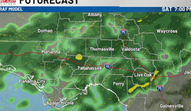 Cam is tracking scattered rain chances to end the work week ☔