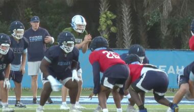 Keiser University football pushes for title while coach battles medical emergency