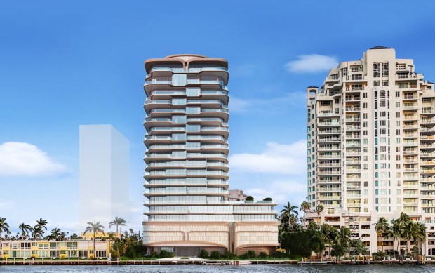 A 21-story luxury tower slated for Harbor Drive is expected to seek approval from the Fort Lauderdale Planning and Zoning Board on Jan. 21. (Adache Group Architects, Courtesy)