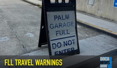 FLL Travel Advisory