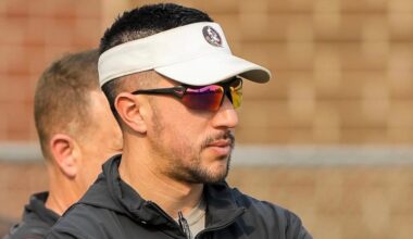 Florida State general manager Darrick Yray leaves for UCLA