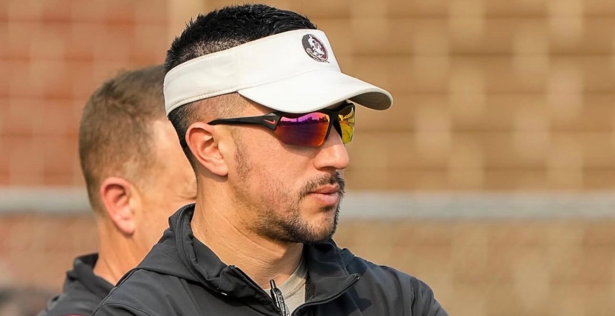 Florida State general manager Darrick Yray leaves for UCLA