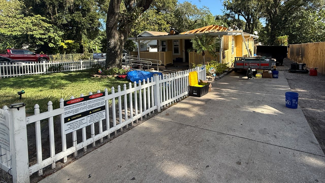 Repairs begin on homes in Orange damaged by Hurricane Ian
