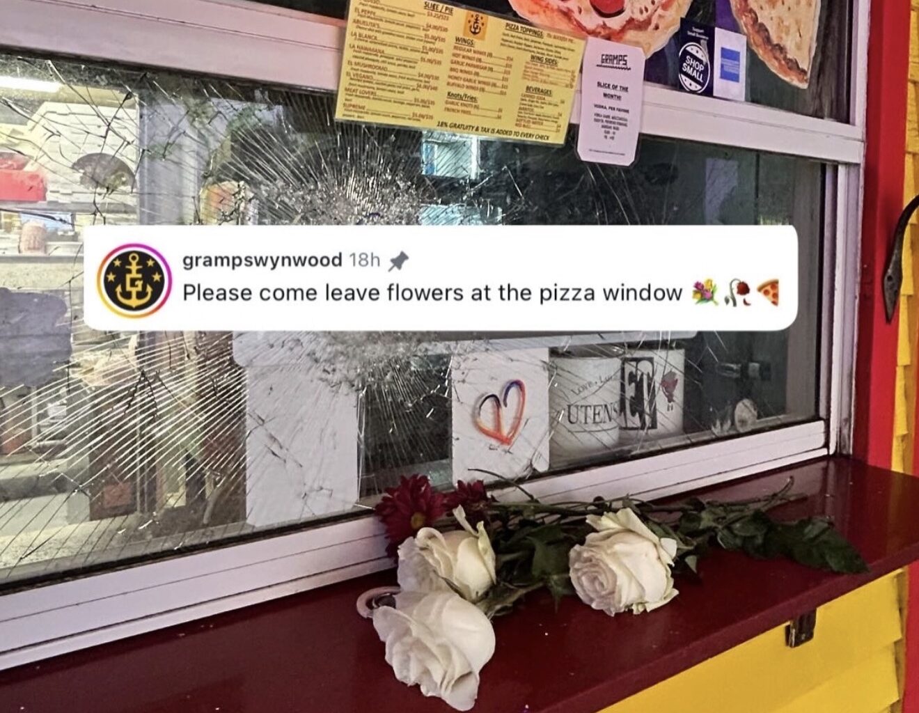 Miami Brings Flowers to Mourn Closure of Beloved Wynwood Pizza Shop