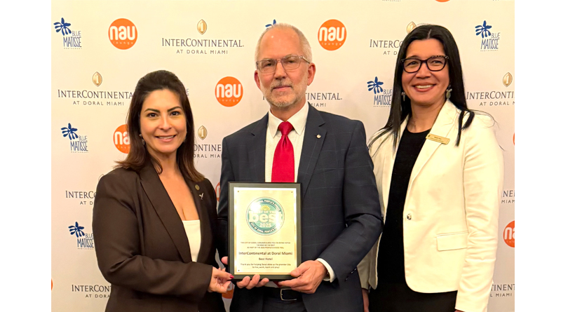 InterContinental at Doral Miami Awarded “Best of the Best” Hotel Distinction Amid White’s Art Gallery Annual Exhibition Celebration