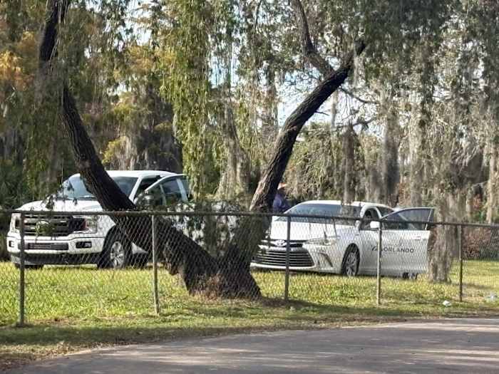 Raw sewage spills near Lake Orlando after sewer line damaged by contractor