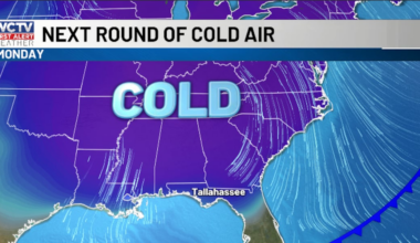 Cam is tracking our next cold front
