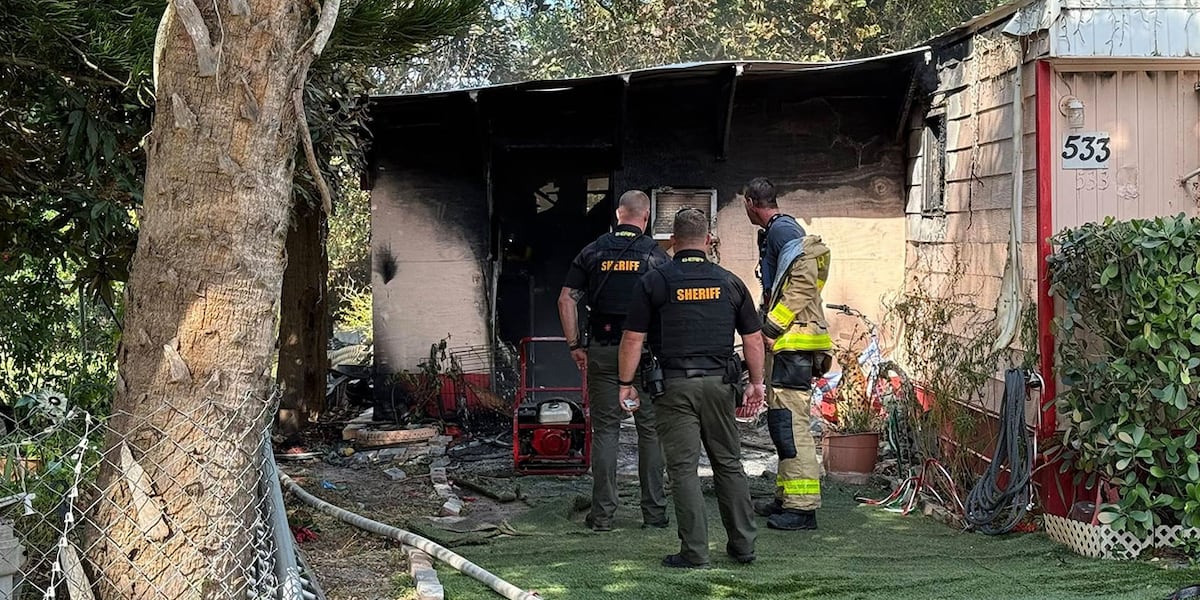 Mobile home fire in Stuart kills dog, family displaced as home declared total loss