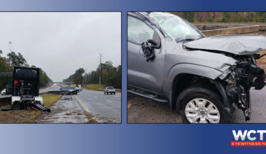 Wet roads lead to multi-vehicle crash on I-10 in Leon Co. near mile marker 199