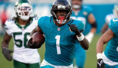 Jaguars’ Travis Etienne on TD tear in what could be his final season in Jacksonville – Orlando Sentinel