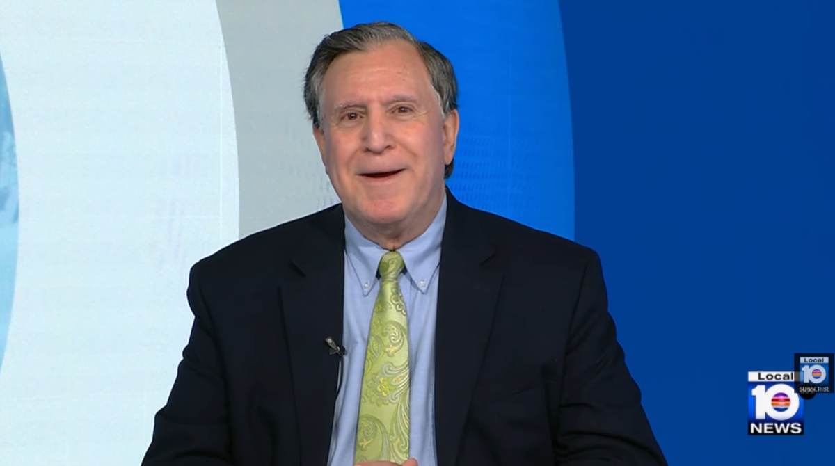 Joe Carollo in a TV news interview.